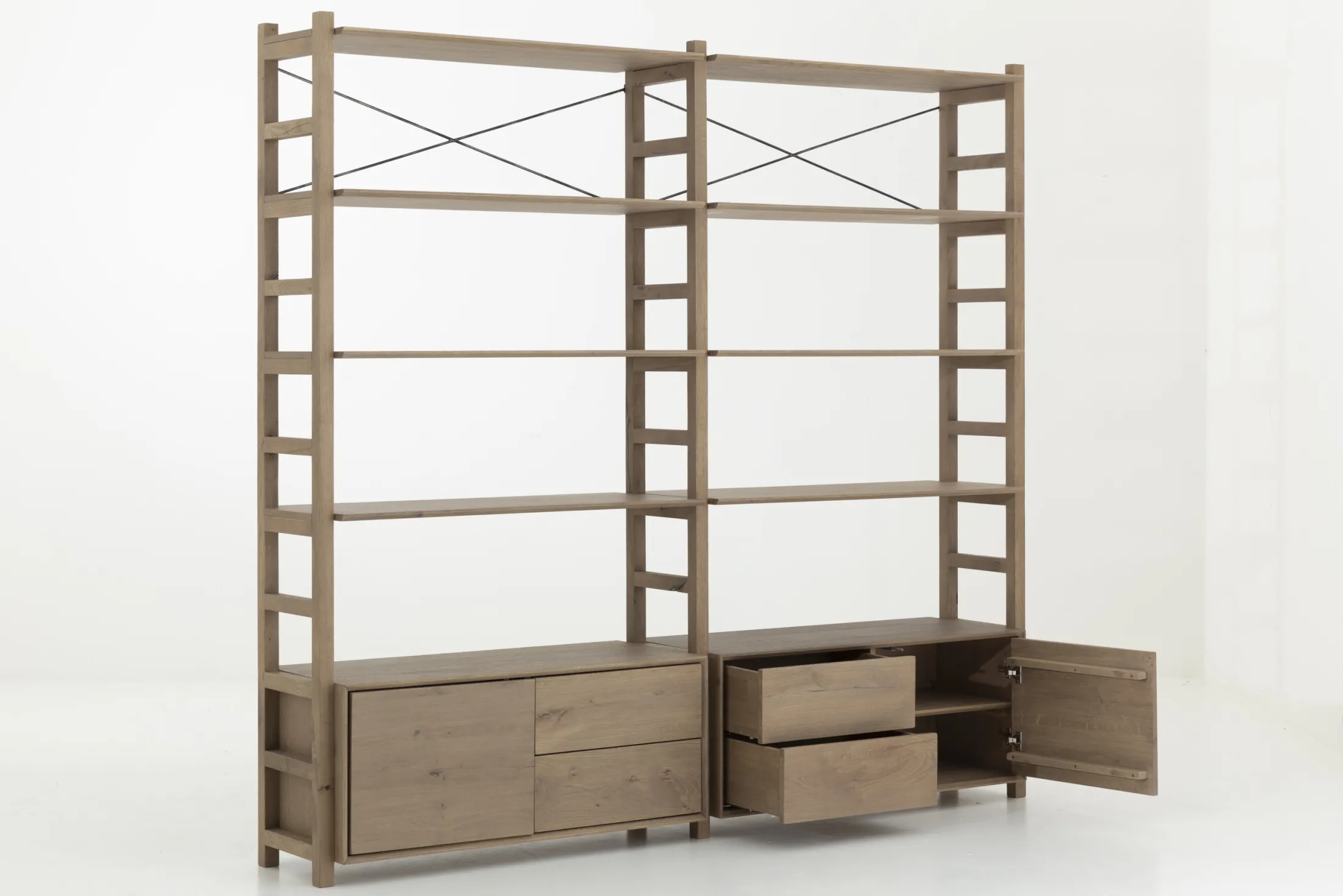 New Flamant Aber, Rack, Verweerd Eiken, L