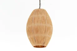 Clearance Flamant Aimee, Hanglamp, Raffia En Ijzer, S