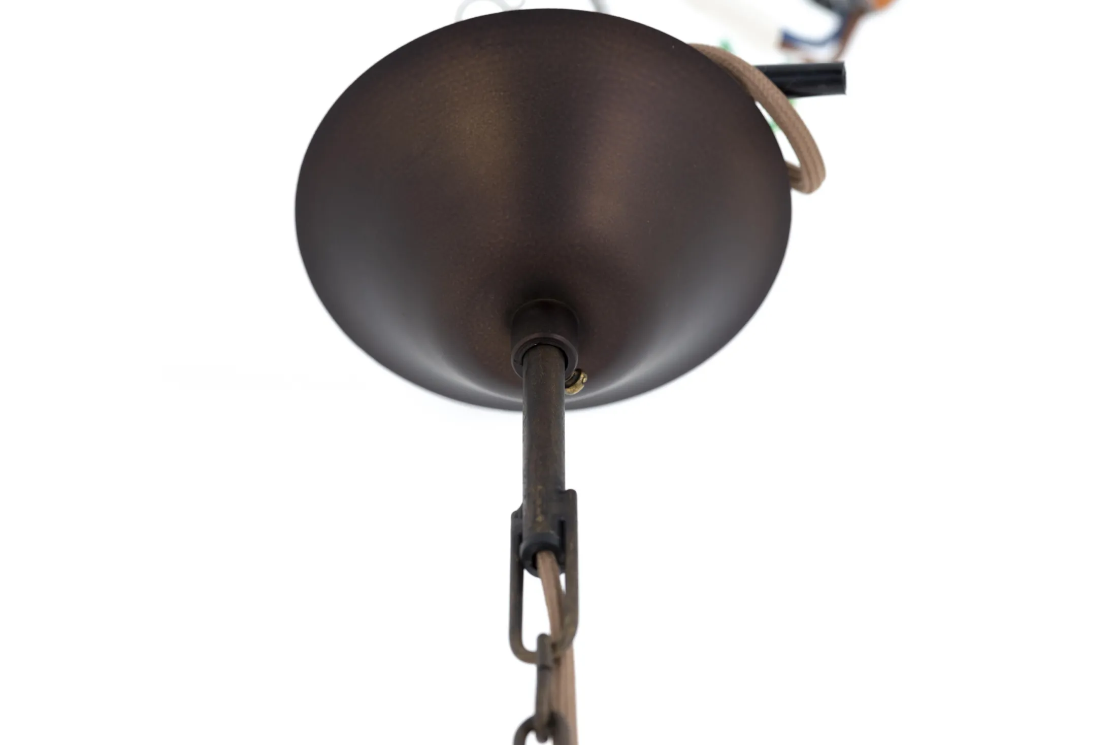 Online Flamant Aimee, Hanglamp, Raffia En Ijzer, L