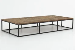 Discount Flamant Archy, Salontafel, Rechthoekig, Hout En Metaal