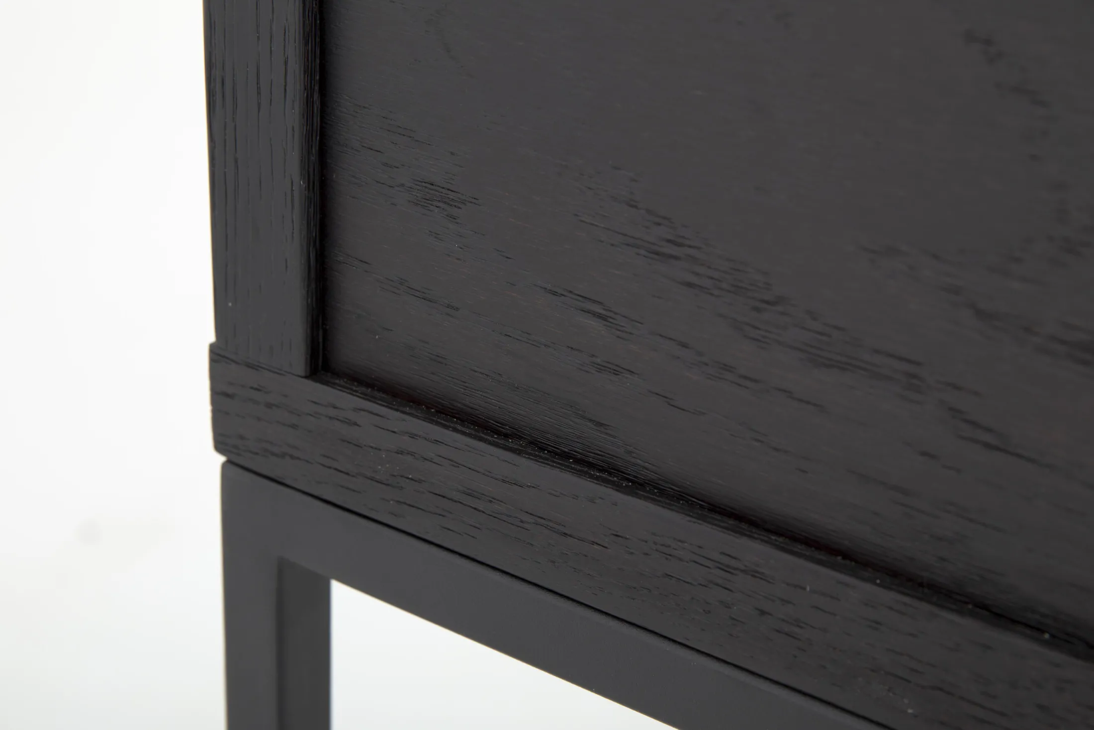 New Flamant Armand, Bureau, Zwart Eiken En Metaal