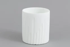 Sale Flamant Ayla, Vaas, Glas, Wit, O8X9,5H