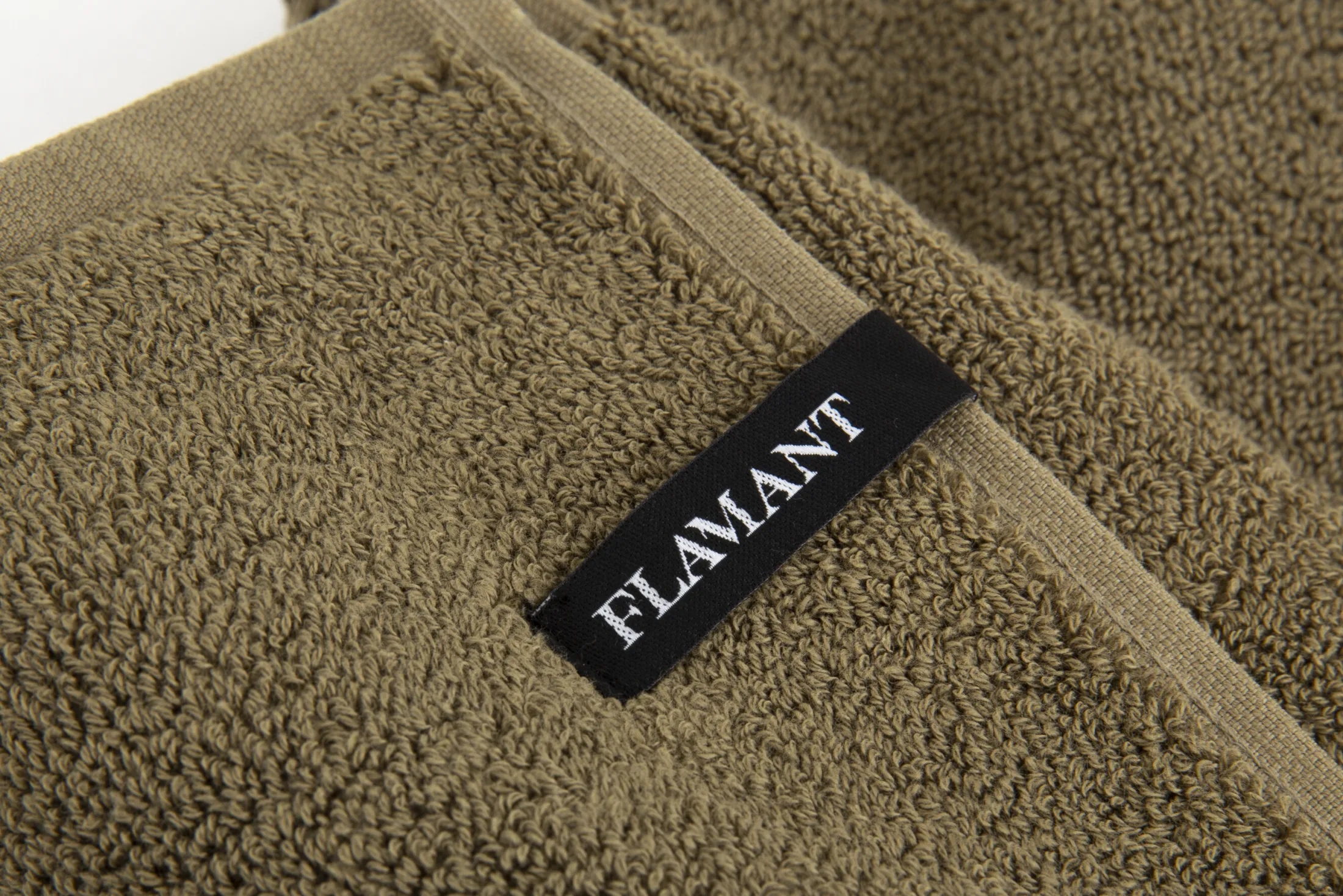 Discount Flamant Baobao, Badhanddoek, Kaki, 100X180 Cm