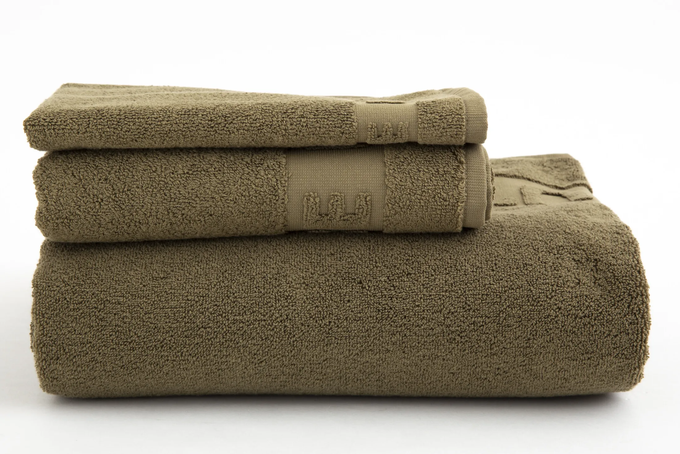 Discount Flamant Baobao, Badhanddoek, Kaki, 100X180 Cm