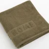 Outlet Flamant Baobao, Handdoek, Kaki, 50X100 Cm