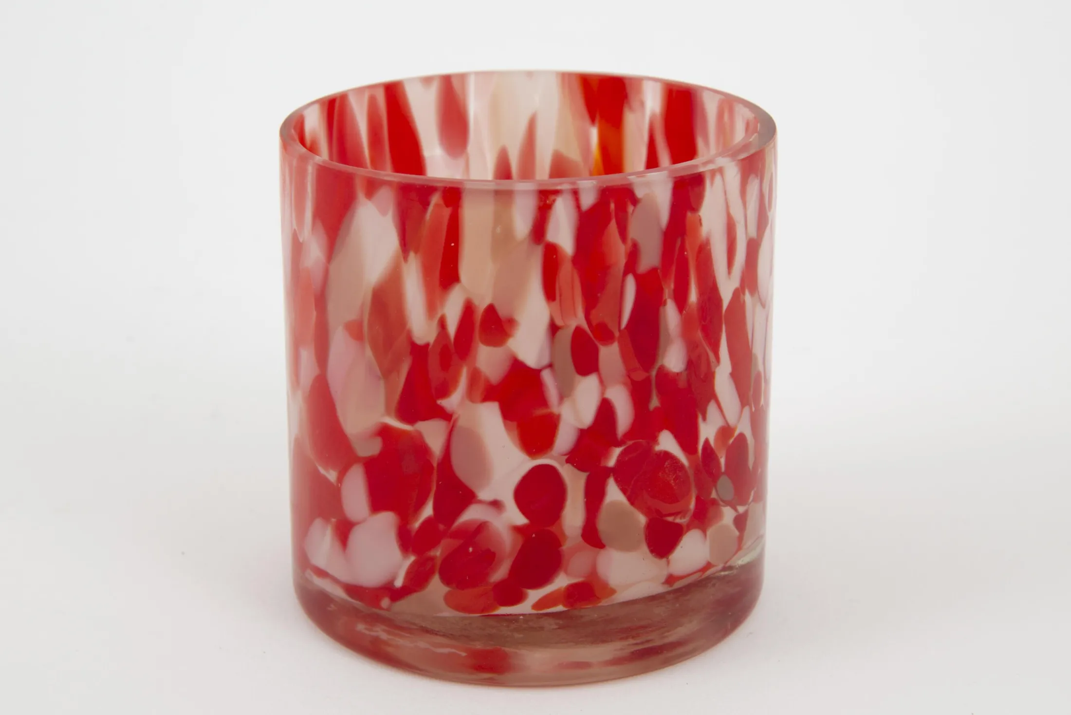 Online Flamant Bardi, Theelichthouder, Glas, Rood