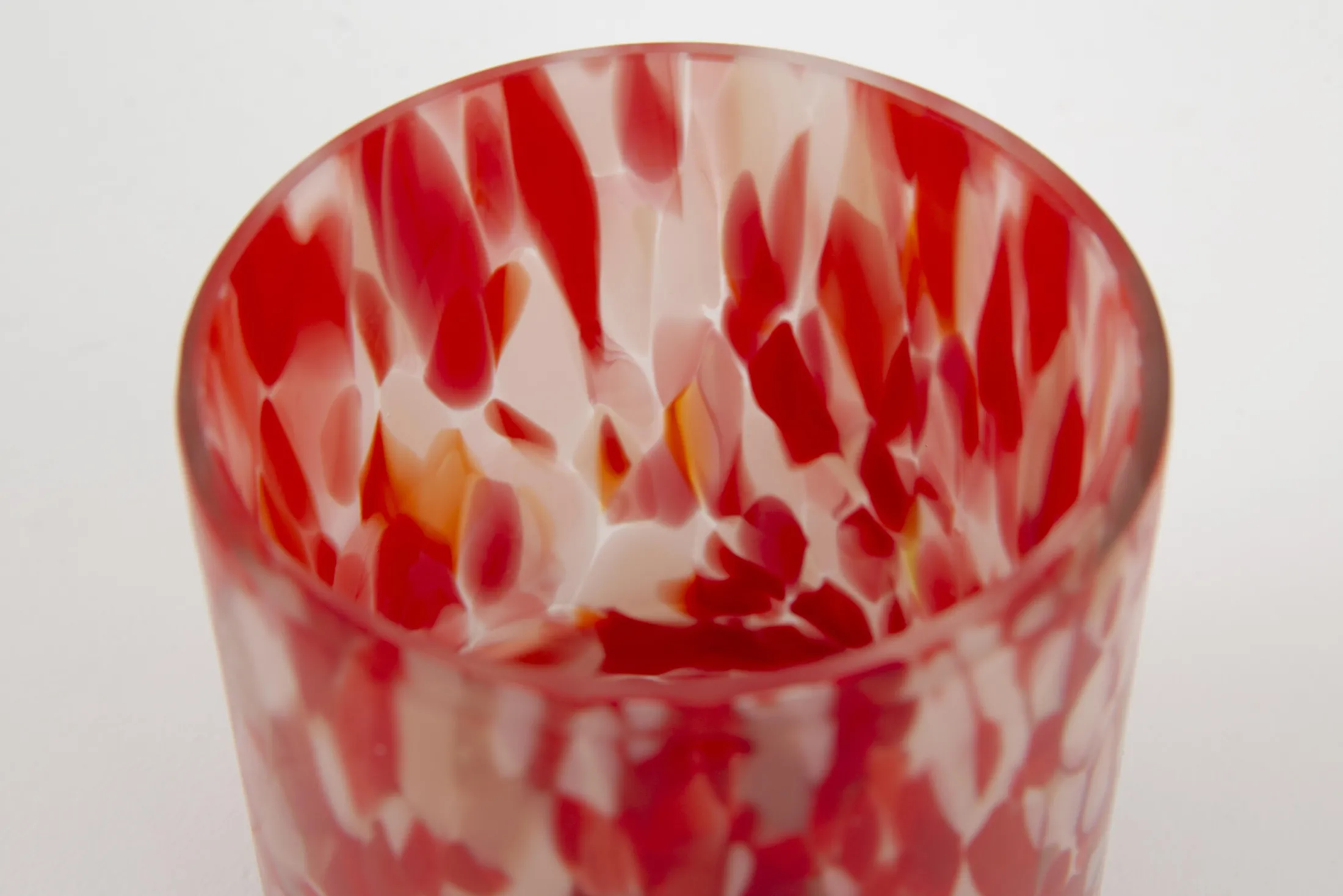 Online Flamant Bardi, Theelichthouder, Glas, Rood