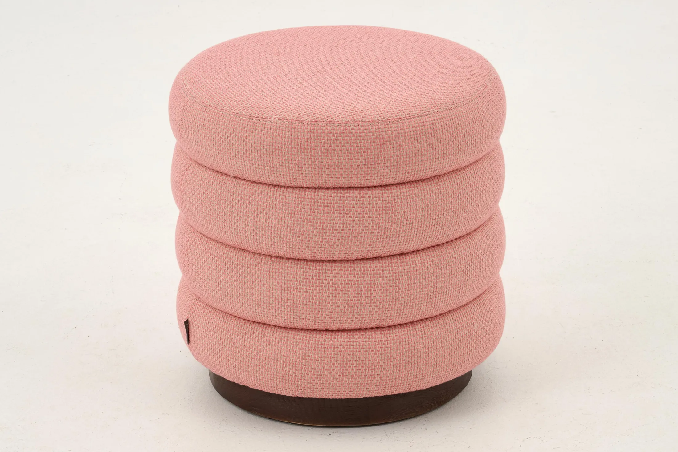 Flamant Beatrice, Poef, Rond, Roze