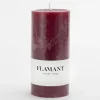 Hot Flamant Beth, Kaars, Kleur Balmoral Rood, 7X15Cm