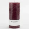 Online Flamant Beth, Kaars, Kleur Balmoral Rood, 9X20Cm