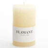 Discount Flamant Beth, Kaars, Kleur Creme, 7X11,5Cm