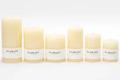 Discount Flamant Beth, Kaars, Kleur Creme, 7X11,5Cm