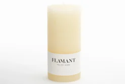 Hot Flamant Beth, Kaars, Kleur Creme, 7X15Cm