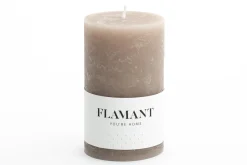 Discount Flamant Beth, Kaars, Kleur Taupe, 7X11,5Cm
