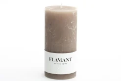Discount Flamant Beth, Kaars, Kleur Taupe, 7X15Cm