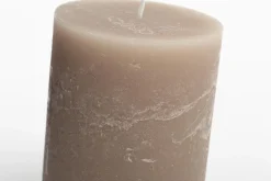 Hot Flamant Beth, Kaars, Kleur Taupe, 9X15Cm