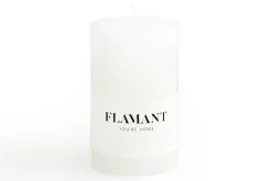New Flamant Beth, Kaars, Kleur Wit, 7X11,5Cm