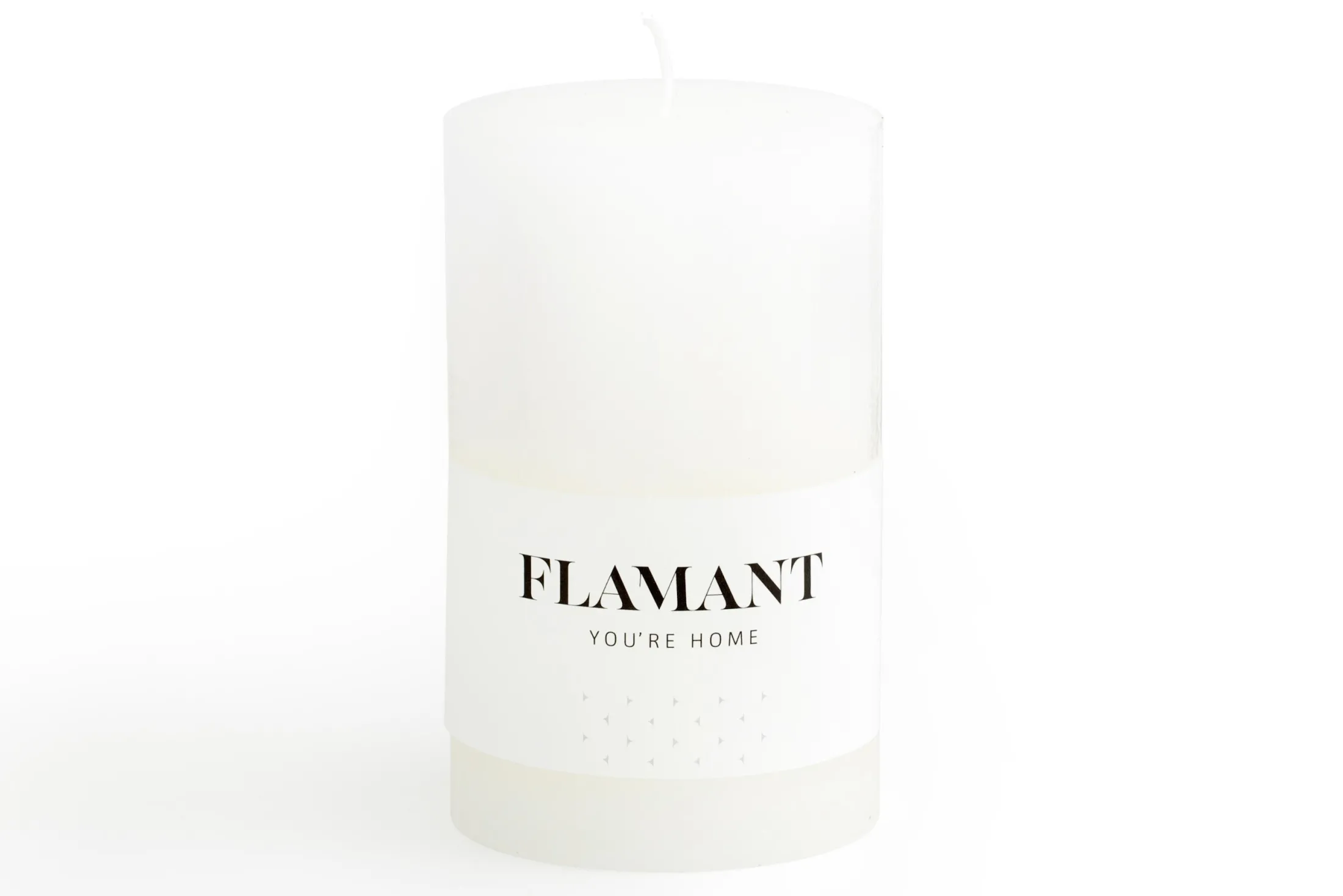 New Flamant Beth, Kaars, Kleur Wit, 7X11,5Cm