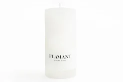 Online Flamant Beth, Kaars, Kleur Wit, 7X15Cm