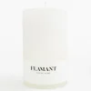 New Flamant Beth, Kaars, Kleur Wit, 9X15Cm