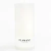 New Flamant Beth, Kaars, Kleur Wit, 9X20Cm