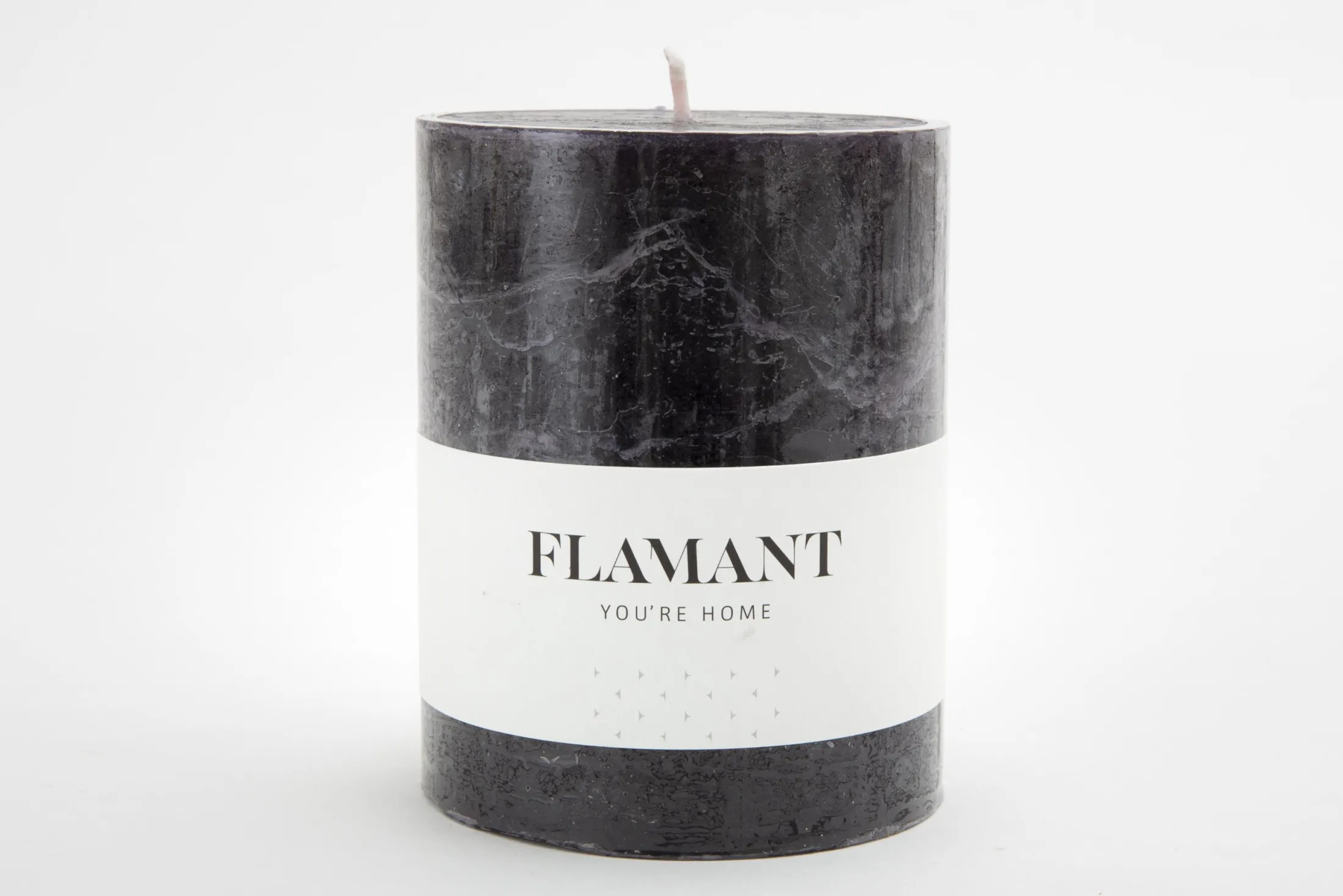Sale Flamant Beth, Kaars, Kleur Zwart, 9X11,5Cm