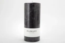 Clearance Flamant Beth, Kaars, Kleur Zwart, 9X20Cm