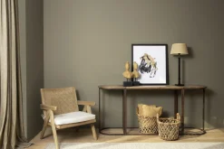 Discount Flamant Bruno, Fauteuil, Eiken, Riet, Met Kussen