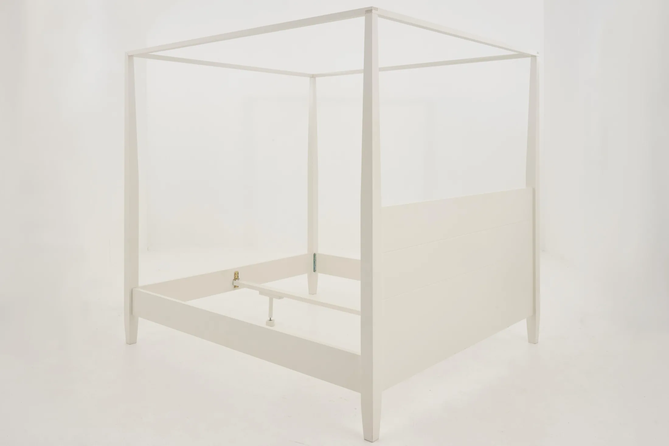 Best Flamant Cape Cod, Hemelbed, Wit, 160 Cm