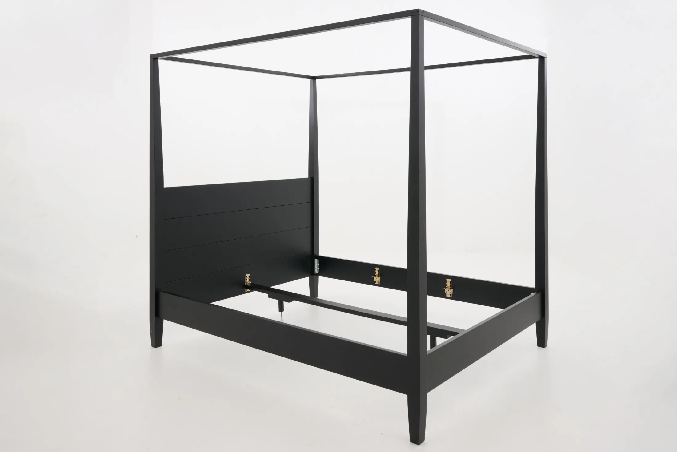New Flamant Cape Cod, Hemelbed, Zwart, 180 Cm