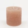 Online Flamant Celine, Kaars, Kleur Sienna Rood, 7X8Cm