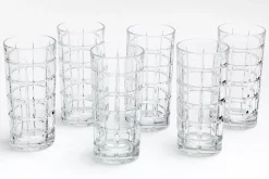 Discount Flamant Chopin, Hoog Glas, Handgeslepen, Set Van 6