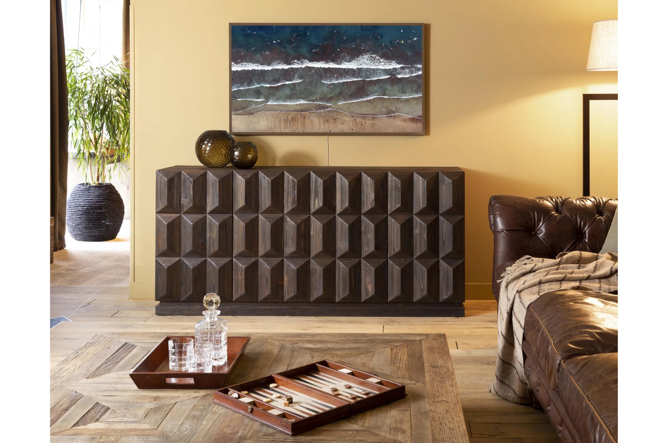 Discount Flamant Chopin, Karaf, Glas, Handgesneden