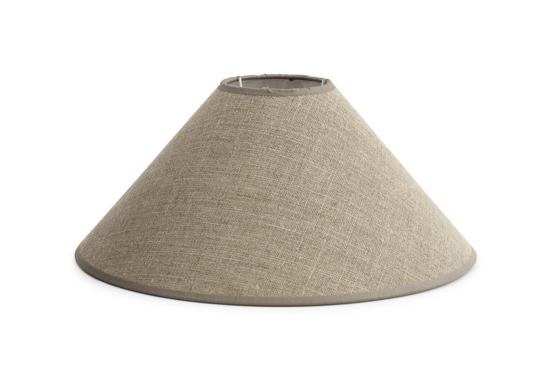 Outlet Flamant Circum, Lampenkap, Naturel, Conisch, 30 Cm