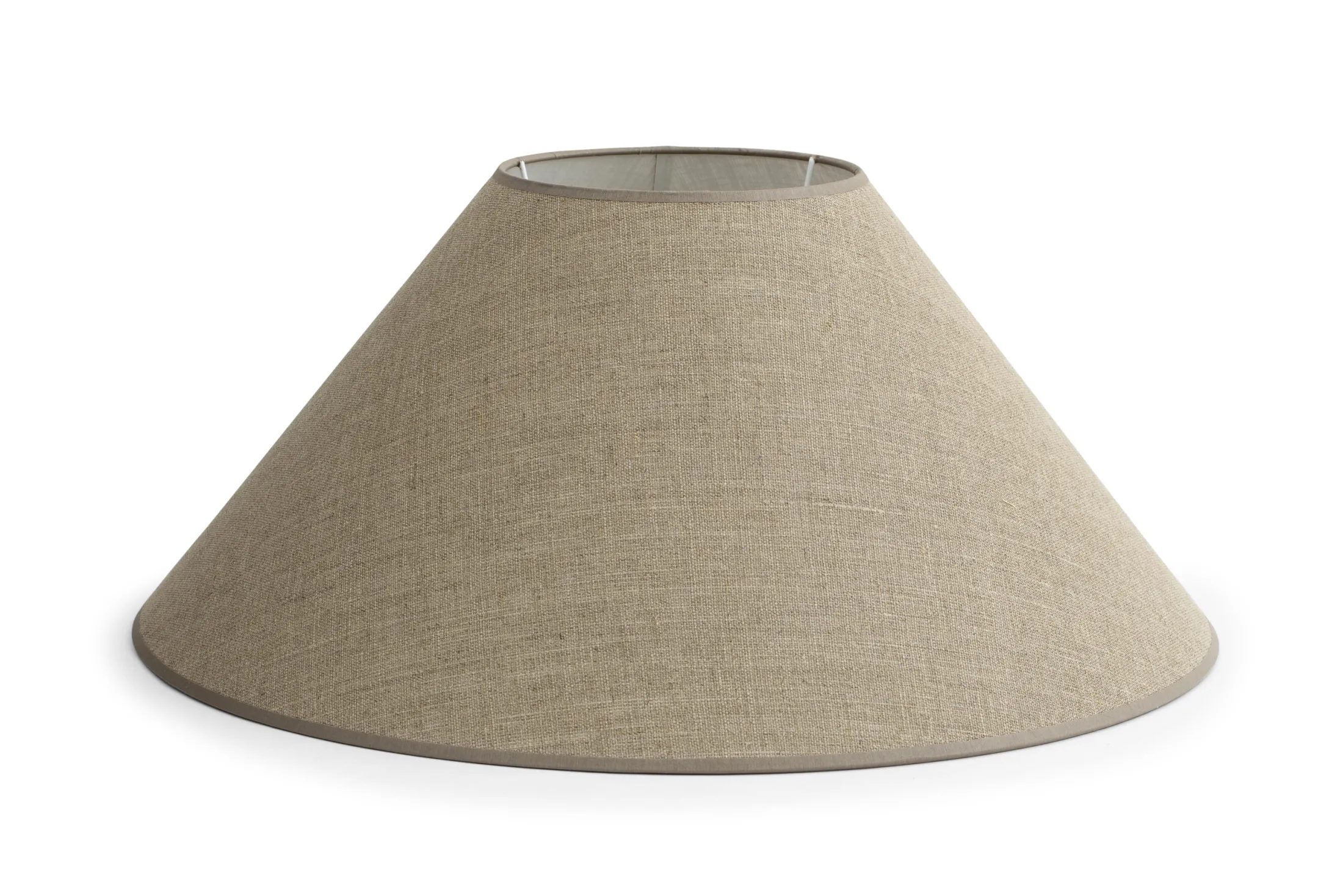 Discount Flamant Circum, Lampenkap, Naturel, Conisch, 55 Cm
