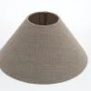 Outlet Flamant Circum, Lampenkap, Naturel En Grijs, Conisch, 23 Cm
