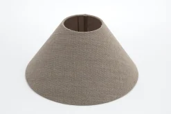 Outlet Flamant Circum, Lampenkap, Naturel En Grijs, Conisch, 23 Cm