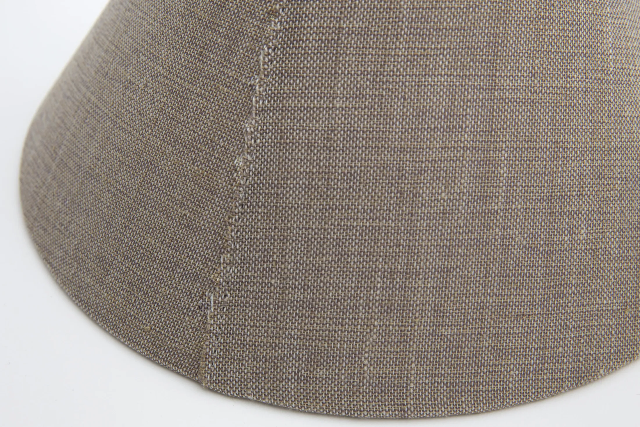Outlet Flamant Circum, Lampenkap, Naturel En Grijs, Conisch, 23 Cm