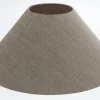 Hot Flamant Circum, Lampenkap, Naturel En Grijs, Conisch, 55 Cm