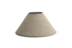 Hot Flamant Circum, Lampenkap, Natuurlijk En Zilver, Conisch, 23 Cm