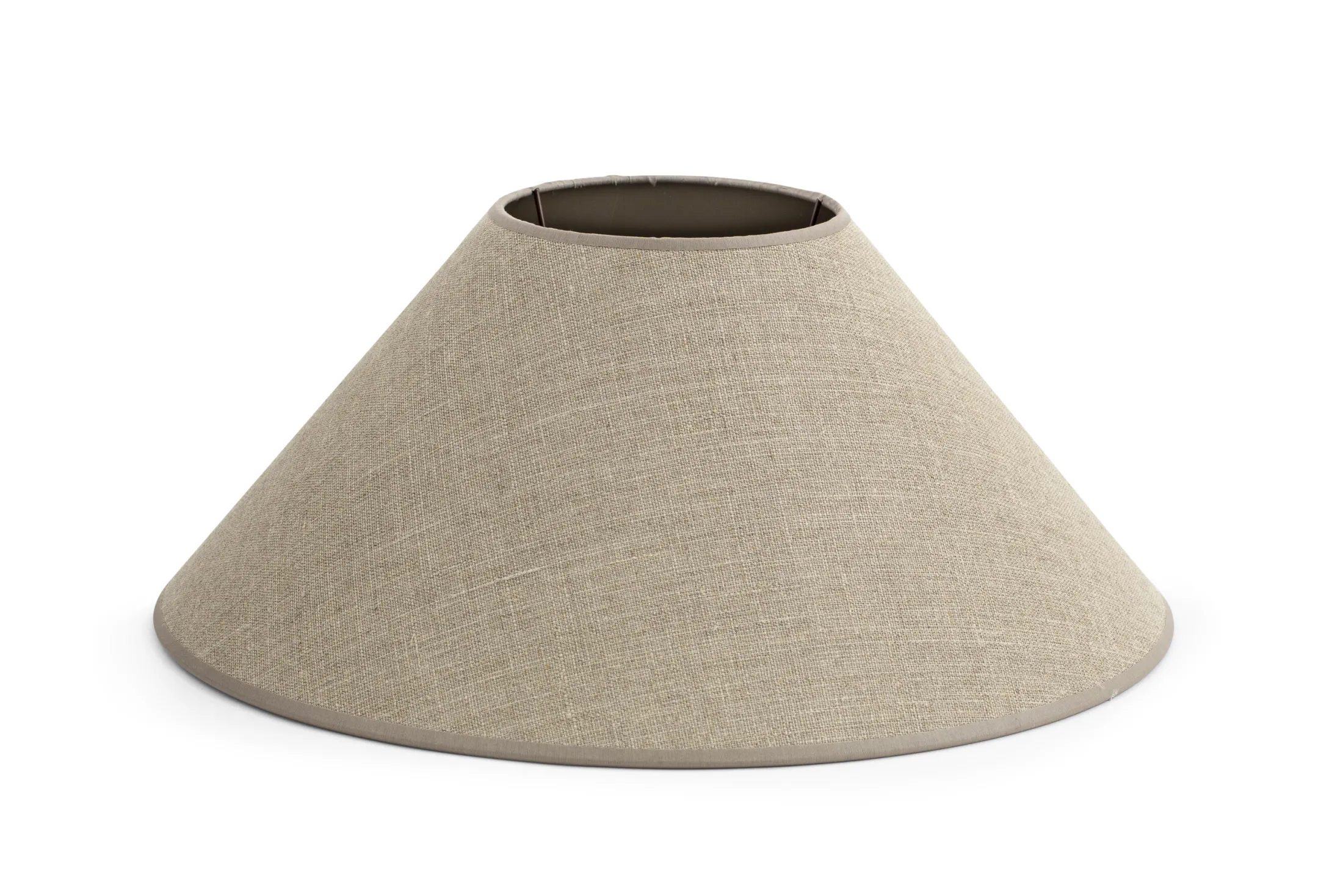 Discount Flamant Circum, Lampenkap, Natuurlijk En Zilver, Conisch, 45 Cm