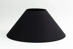 Discount Flamant Circum, Lampenkap, Zwart, Conisch, 55 Cm