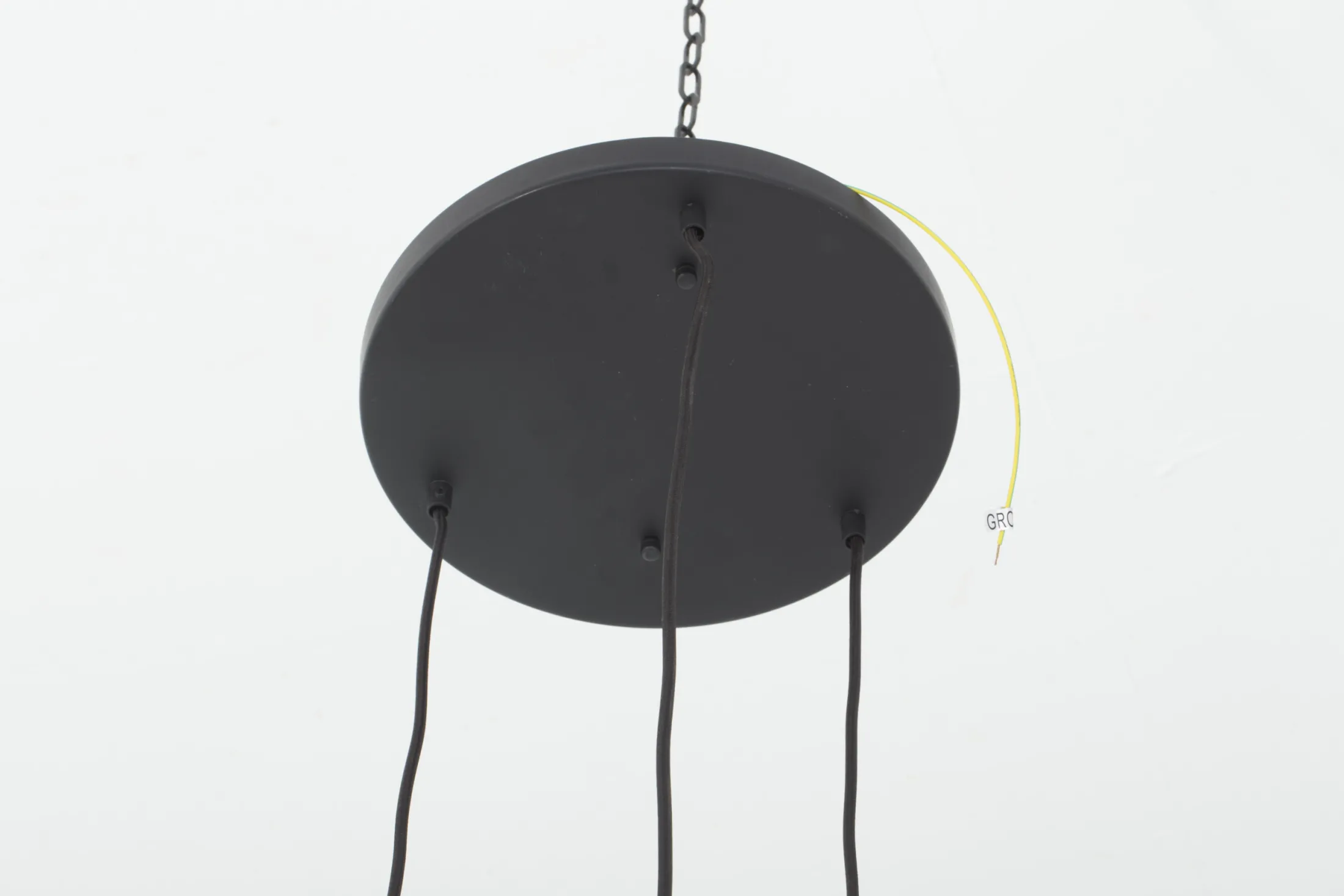 Clearance Flamant Cirino, Hanglamp, Zwart, 3 Lampenkappen