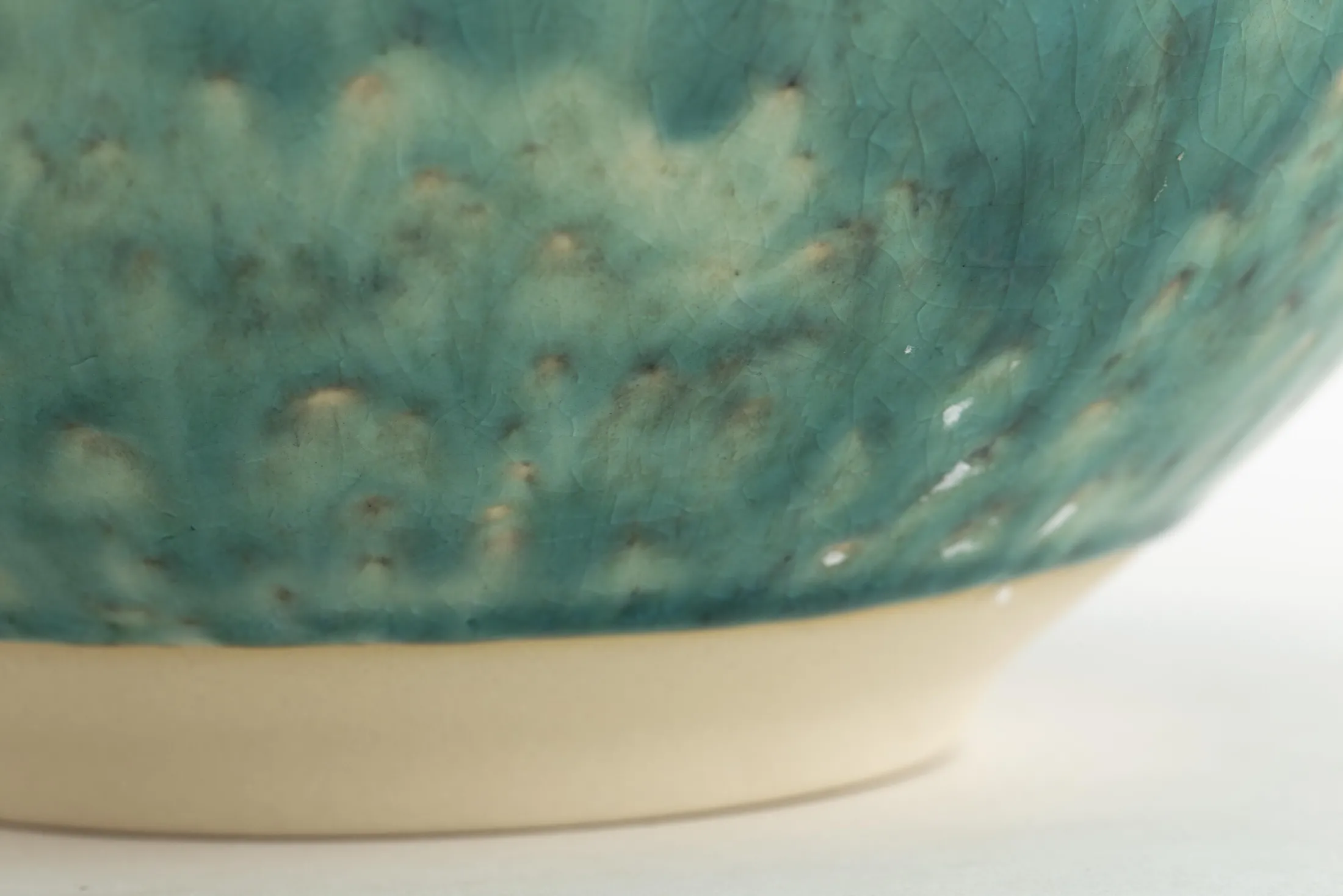 Clearance Flamant Cresta, Serveerschaal, Keramiek, Turkoois, Rond, 24Cm