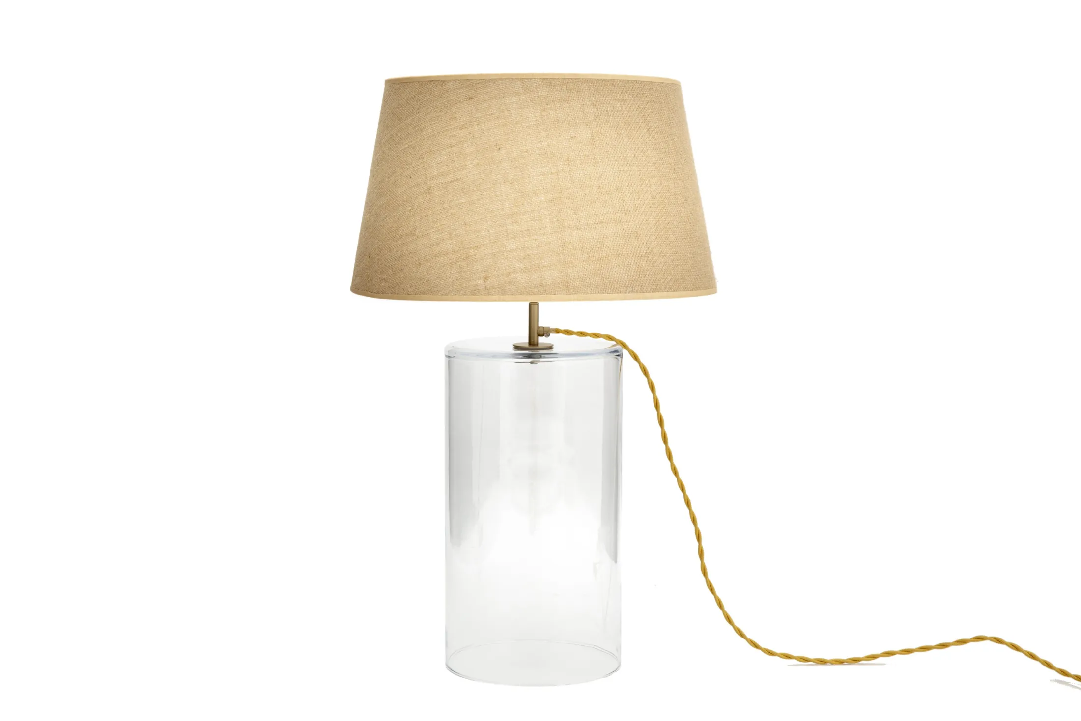 Discount Flamant Cypri, Tafellamp, Glas, L