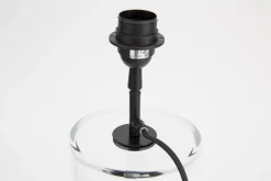 Sale Flamant Cypri, Tafellamp, Glas, Zwart, S