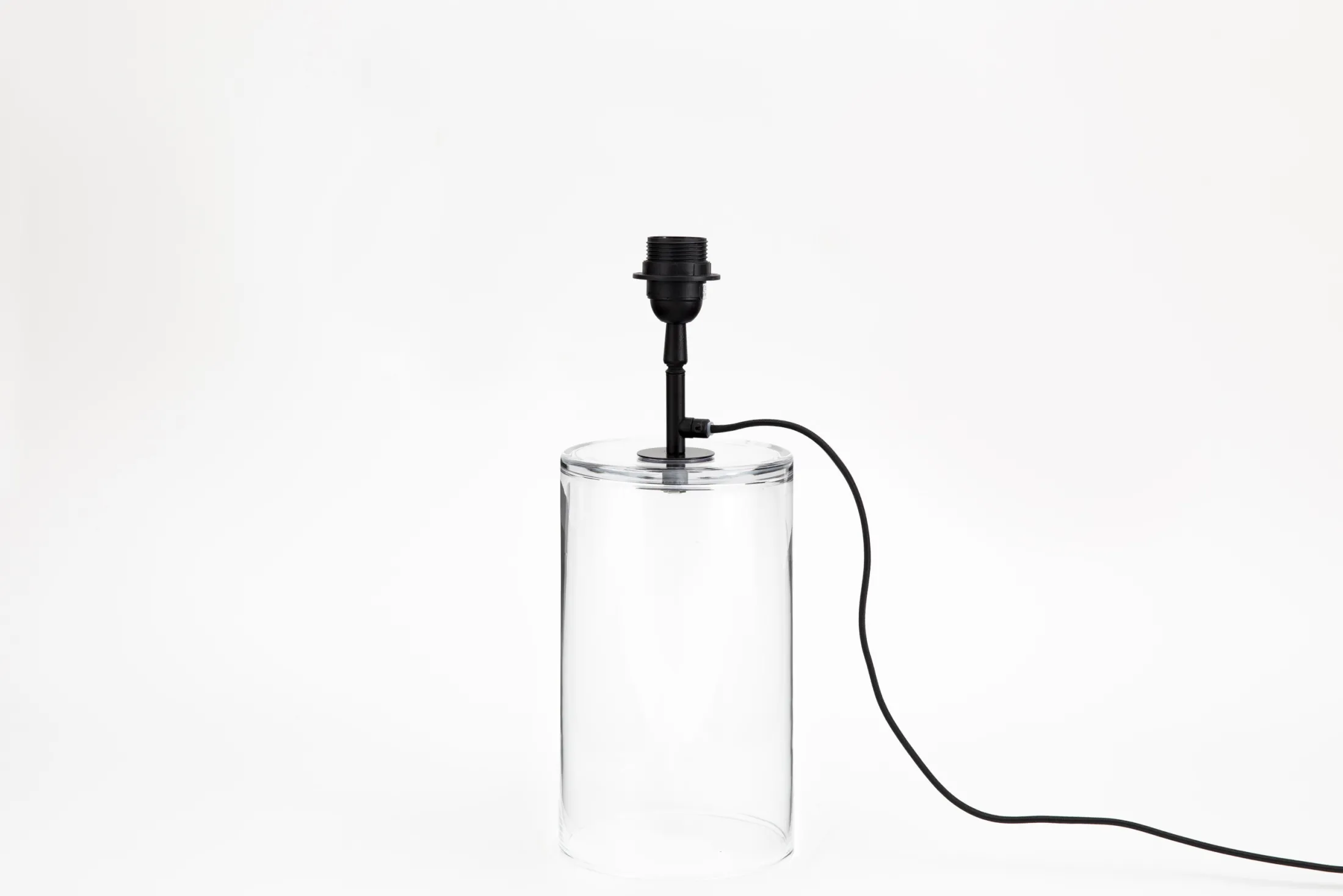 Sale Flamant Cypri, Tafellamp, Glas, Zwart, S