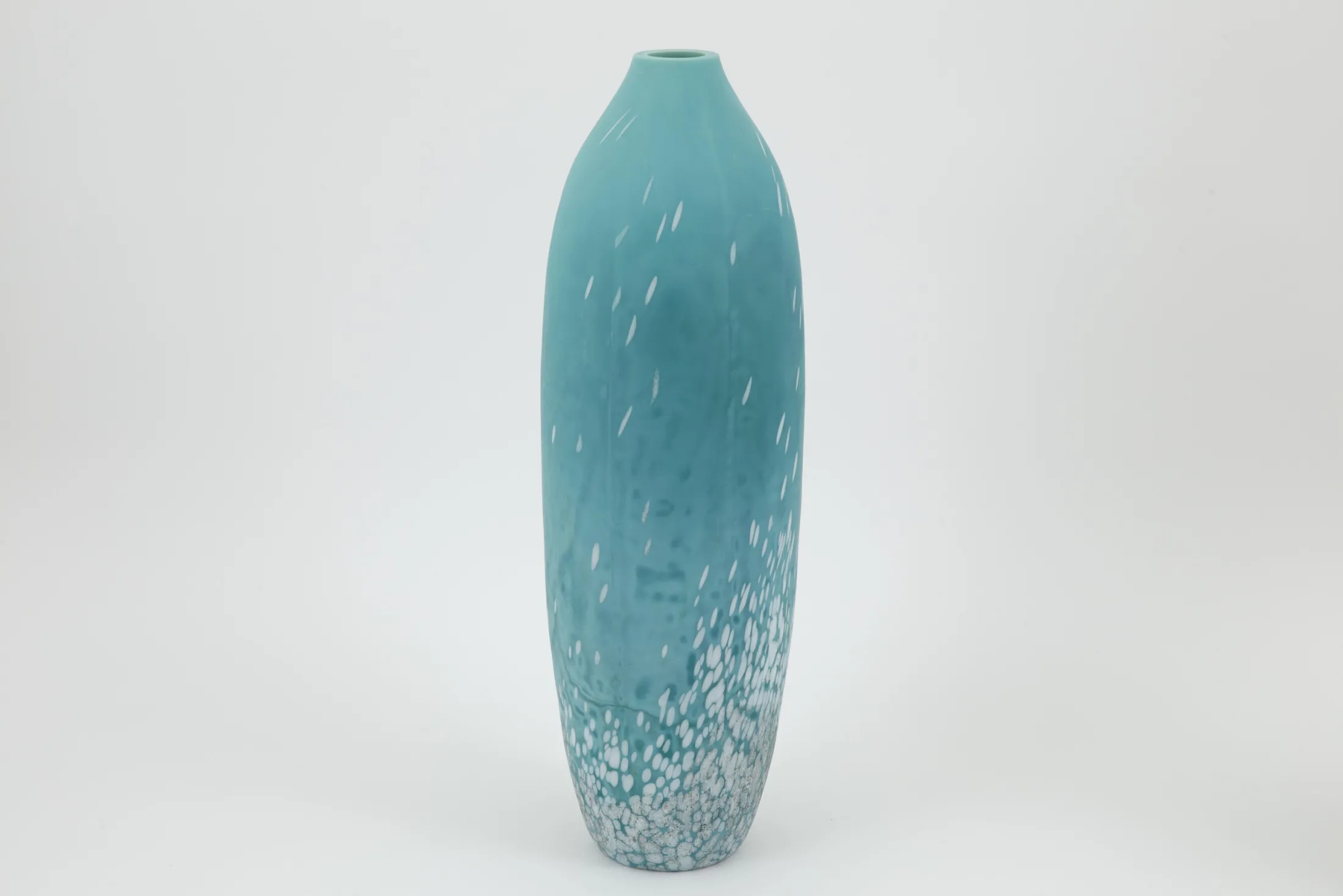 New Flamant Dego, Vaas, Glas, Turkoois, L