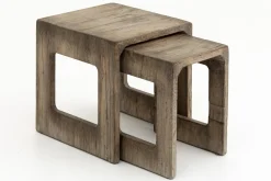 Online Flamant Dineen, Bijzettafel, Hout, Bruin, L