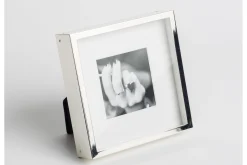 Flamant Dozen, Fotolijst, Verzilverd En Gelakt, 8X8